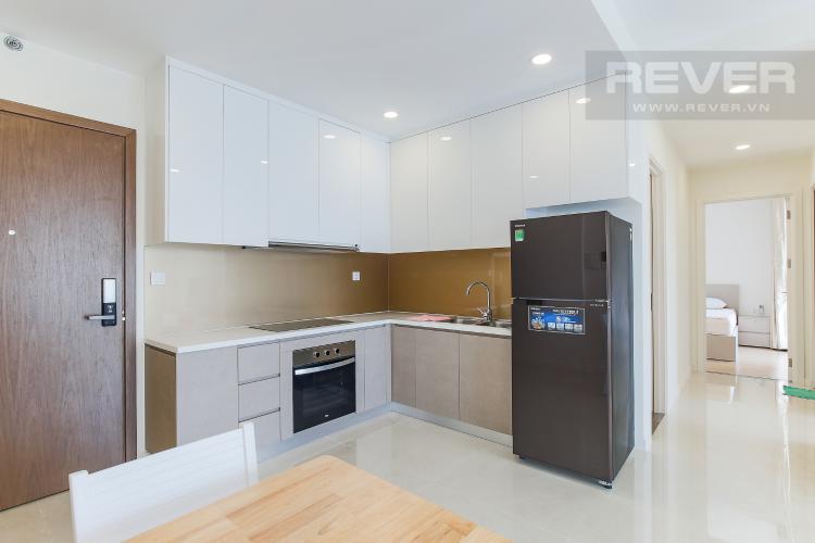 Phòng Bếp Căn hộ Masteri Millennium tầng cao, view sông, 2PN nội thấy đầy đủ