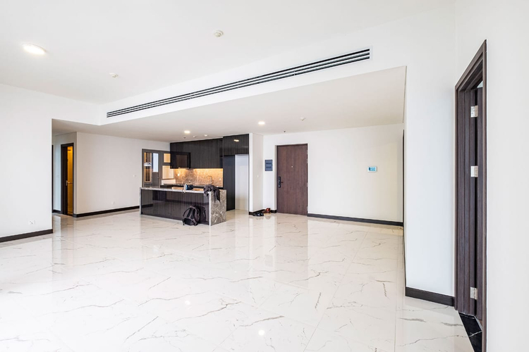  Căn hộ có 3 phòng ngủ Empire City tầng 26, bàn giao nội thất cơ bản.