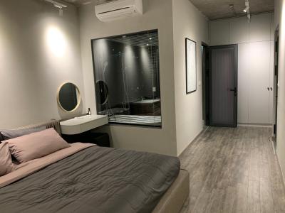 Phòng ngủ căn hộ The View Riviera Point Căn hộ tầng cao Riviera Point đầy đủ nội thất, ban công rộng view sông