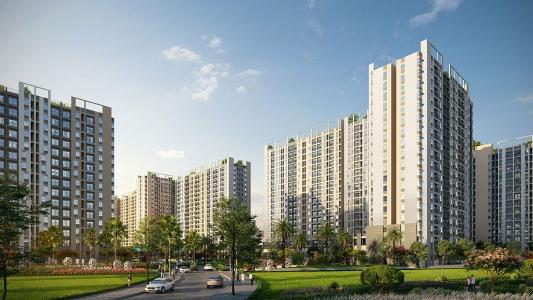 Căn hộ West Gate Park, Bình Chánh Căn hộ West Gate Park view đón gió mát mẽ, nội thất cơ bản.