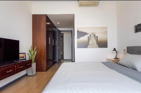 Phòng ngủ Saigon Pearl Quận Bình Thạnh Căn hộ Saigon Pearl tầng cao, đầy đủ nội thất
