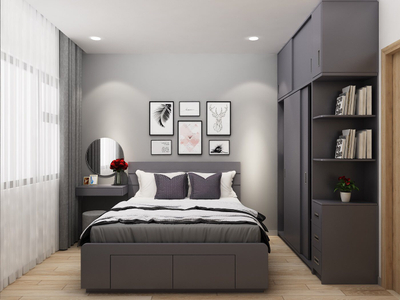 Căn hộ Vinhomes Grand Park, Quận 9 Căn hộ Vinhomes Grand Park tầng 30 cửa hướng Đông Nam, đầy đủ nội thất.