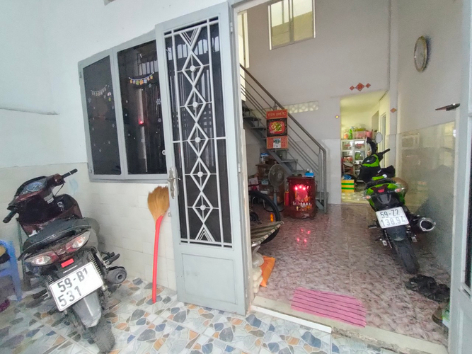 Nhà phố Quận 2 Nhà phố đường Số 6 diện tích 36.7m2, khu dân cư hiện hữu.