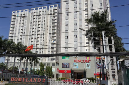 Căn hộ HomyLand 2, Quận 2 Căn hộ HomyLand 2 tầng 18 thiết kế 2 phòng ngủ, đầy đủ nội thất.