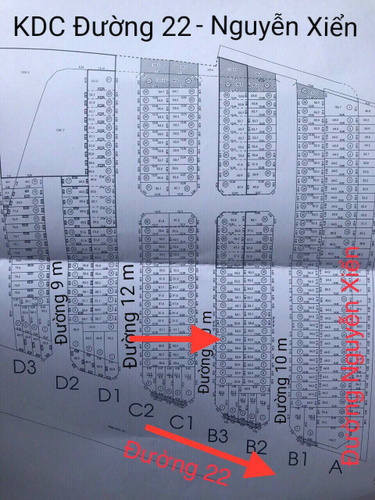Đất nền Quận 9 Đất nền diện tích 53m2 hẻm xe hơi rộng rãi, kế bên Vinhomes Quận 9.