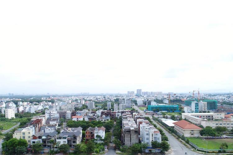 View One Verandah Quận 2 Căn hộ One Verandah tầng thấp hướng Đông, view sông thoáng mát.