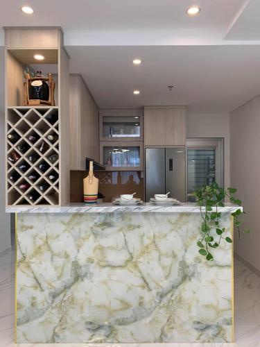 Bếp Phú Mỹ Hưng Midtown Căn hộ Phú Mỹ Hưng Midtown nội thất sang trọng, view nội khu.