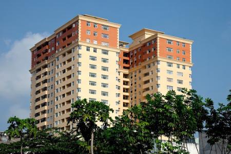 Căn hộ chung cư Hoàng Kim Thế Gia, Bình Tân Căn hộ Hoàng Kim Thế Gia tầng 6 thoáng mát, đầy đủ nội thất.