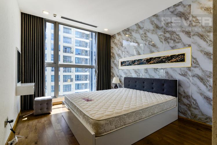Phòng Ngủ 2 Cho thuê căn hộ Vinhomes Central Park 3PN, tháp Park 1, đầy đủ nội thất, hướng Tây Bắc