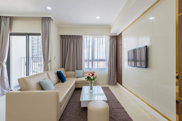 Căn hộ Masteri Thảo Điền, Quận 2 Căn hộ Masteri Thảo Điền tầng 9 diện tích 70.7m2, đầy đủ nội thất.