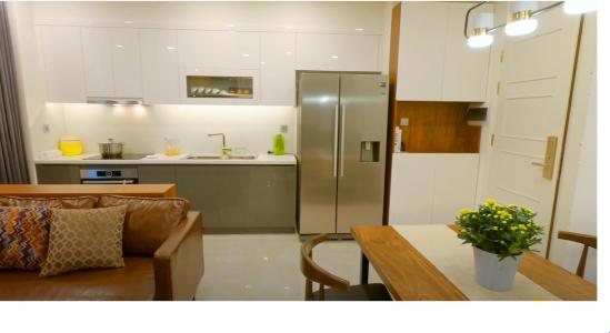 Không gian căn hộ Vinhomes Golden River, Quận 1 Căn hộ tầng 5 Vinhomes Golden River nội thất đầy đủ, view nội khu yên tĩnh