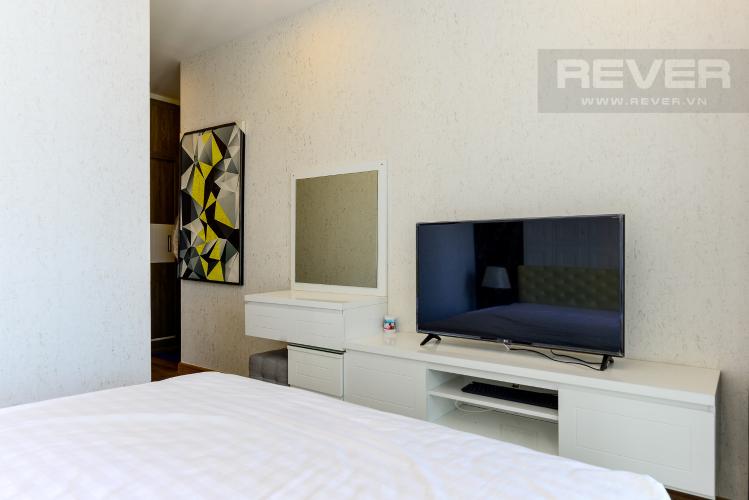 Phòng Ngủ 3 Cho thuê căn hộ Vinhomes Central Park 3PN, tháp Park 1, đầy đủ nội thất, hướng Tây Bắc