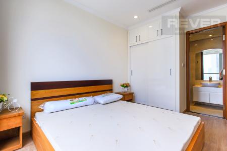 Phòng Ngủ 1 Căn hộ Vinhomes Central Park đầy đủ nội thất diện tích 93m²