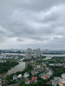 View căn hộ The Sun Avenue, Quận 2 Căn hộ The Sun Avenue tầng 1 diện tích 56m2, view thành phố sầm uất.