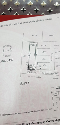  Nhà phố cửa hướng Bắc thoáng mát, diện tích 24.4m2 không nội thất.