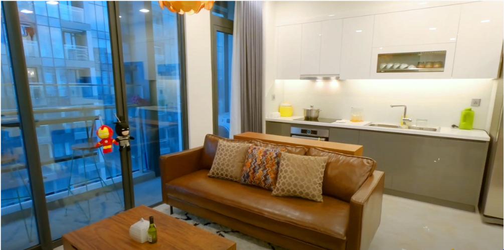 Không gian căn hộ Vinhomes Golden River, Quận 1 Căn hộ tầng 5 Vinhomes Golden River nội thất đầy đủ, view nội khu yên tĩnh