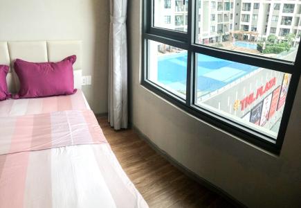 View cửa sổ The Gold View, Quận 4 Căn hộ The Gold View hướng Tây Bắc, view thành phố sầm uất.