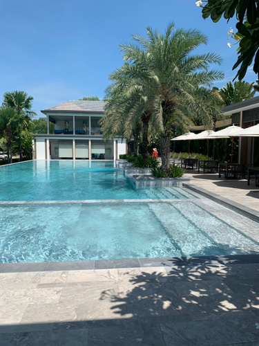 Tiện ích biệt thự Huyện Nhà Bè Biêt thự khu NineSouth diện tích 140m2, bàn giao nhà đầy đủ nội thất.