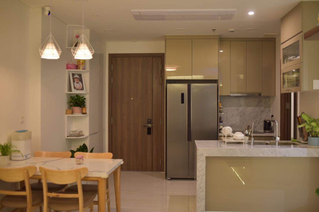 Căn hộ Kingdom 101, Quận 10 Căn hộ Kingdom 101 hướng ban công tây bắc đầy đủ nội thất diện tích 73m²