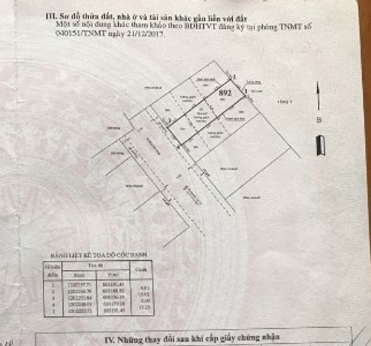 Bản vẽ đất nền Quận 12 Đất nền diện tích 60m2 vuông đẹp, gần sông Sài Gòn rất thoáng mát.