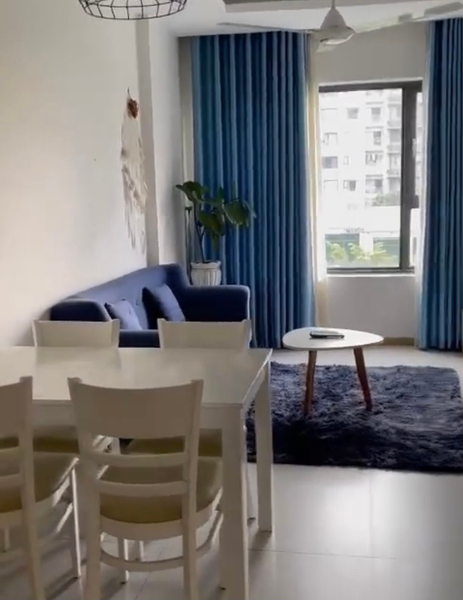 Căn hộ New City Thủ Thiêm tầng 5 ban công rộng rãi, view đón gió mát.