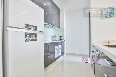 Bếp Căn hộ The Tresor 2 phòng ngủ tầng cao TS1 view sông, full nội thất