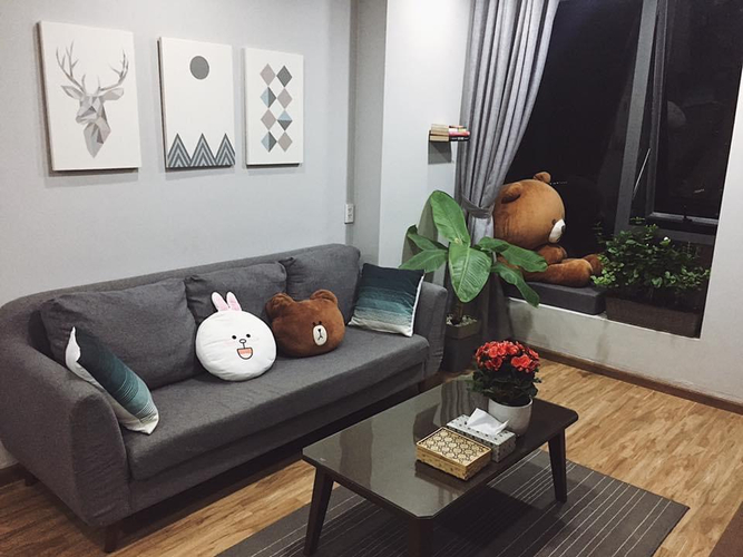 Căn hộ La Astoria, Quận 2 Căn hộ La Astoria diện tích 51m2 có 1 phòng ngủ, đầy đủ nội thất.