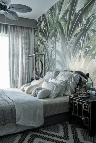 Phòng ngủ căn hộ Gateway Thảo Điền, Quận 2 Căn hộ Gateway Thảo Điền nội thất nhập khẩu, được đăng trên tạp chí Elle Decoration 2019