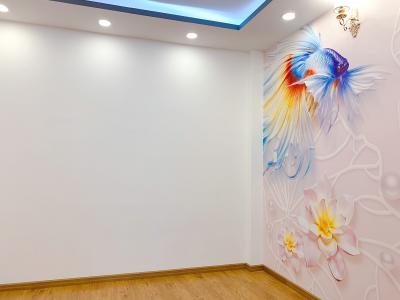 Phòng ngủ nhà phố Quận 7 Nhà hẻm xe tải đường Lâm Văn Bền, nội thất đầy đủ nhà mới xây.