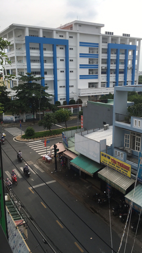 Đường trước nhà phố Quận Tân Phú Nhà phố mặt tiền đường Văn Cao ra Aeon Mall 10 phút, kết cấu 1 trệt, 3 lầu.