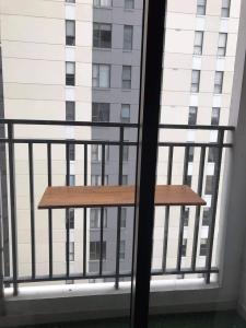 Ban công căn hộ The Tresor Căn hộ tháp TS1 The Tresor, 3 phòng ngủ view nội khu yên tĩnh.