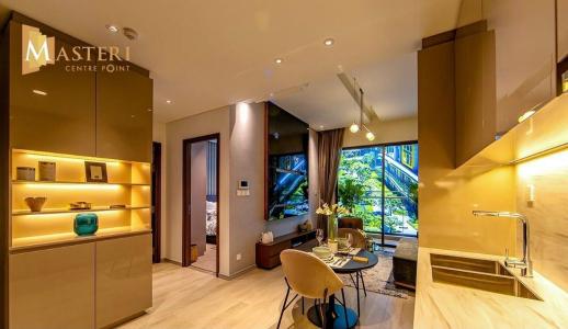 Nhà mẫu Masteri Centre Point, Quận 9 Căn hộ Masteri Centre Point tầng trung, bàn giao nội thất cơ bản. 