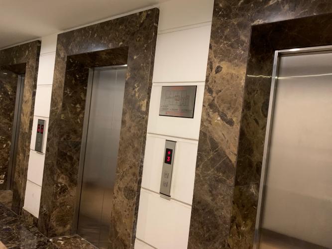 Hành lang Lexington Residence Quận 2 Căn hộ Lexington Residence tầng trung, view thành phố sầm uất.