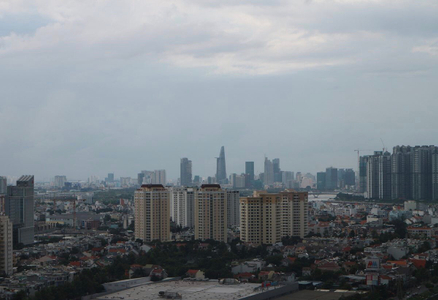 View căn hộ Masteri An Phú, Quận 2 Căn hộ Masteri An Phú tầng 26 ban công rộng rãi, view đón gió thoáng mát.