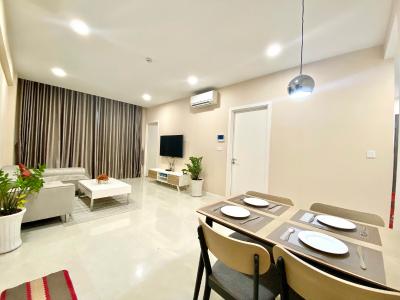 Căn hộ Masteri Millennium quận 4 Căn hộ Masteri Millennium tầng 29 nội thất đầy đủ, ban công Tây Bắc