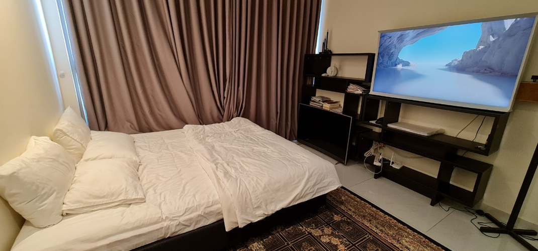 Căn hộ Vinhomes Central Park, Quận Bình Thạnh Căn hộ Vinhomes Central Park tầng 23 thiết kế hiện đại, view sông thoáng mát.