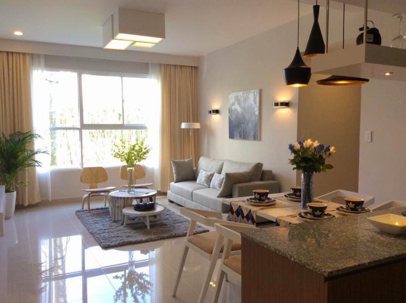 Căn hộ One Verandah đầy đủ nội thất, view sông và thành phố.