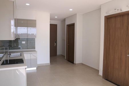 phòng khách căn hộ Sky89 Căn hộ Sky 89 An Gia tầng 8 ban công hướng Tây, view đón nắng và gió.