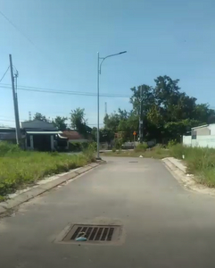 Đường trước đất nền Huyện Củ Chi Đất nền diện tích 125m2 hướng Tây thoáng mát, khu dân cư hiện hữu.