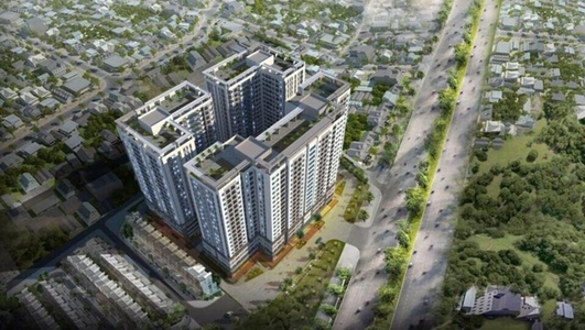 Căn hộ Lavita Charm, Quận Thủ Đức Căn hộ Lavita Charm tầng 14 thiết kế 2 phòng ngủ, nội thất cơ bản.