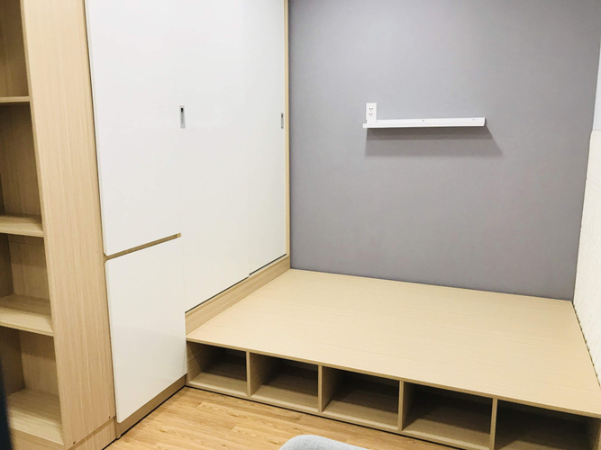 Căn hộ M-One Nam Sài Gòn, Quận 7 Căn hộ M-One Nam Sài Gòn tầng 10 thiết kế 2 phòng ngủ, nội thất cơ bản.