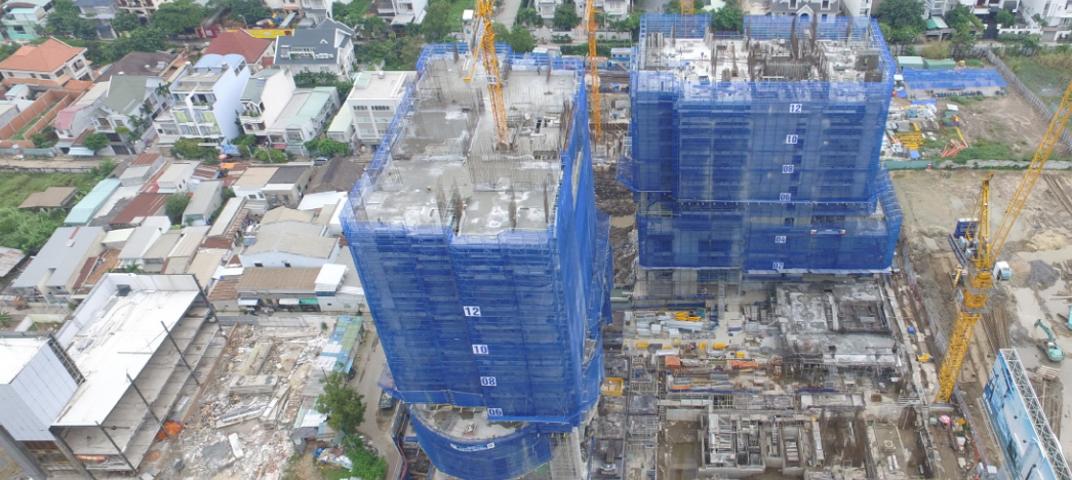 Gateway Thảo Điền - Tiến độ xây dựng hai tòa nhà The Aspen và The Madison