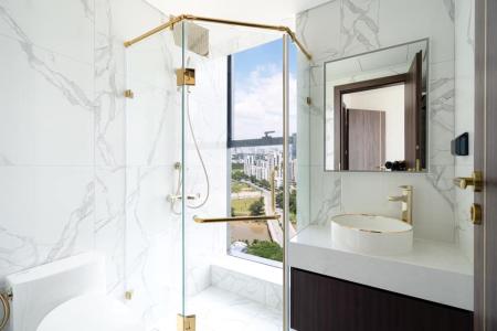 Căn hộ Sunshine City SaiGon, Quận 7 Officetel The Sun Avenue thiết kế hiện đại, nội thất cơ bản.