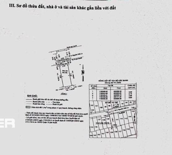 Nhà phố đường Nguyễn Tiểu La, Quận 10 Nhà phố Quận 10 hướng Tây Bắc, hẻm trước nhà rộng 4m.