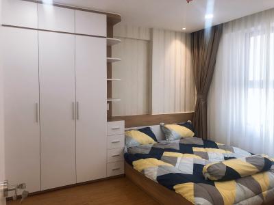 Phòng ngủ căn hộ SAIGON SOUTH RESIDENCE Căn hộ Saigon South Residence 2PN, diện tích 75m2, đầy đủ nội thất, ban công hướng Bắc