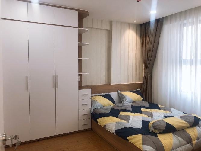 Phòng ngủ căn hộ SAIGON SOUTH RESIDENCE Căn hộ Saigon South Residence 2PN, diện tích 75m2, đầy đủ nội thất, ban công hướng Bắc