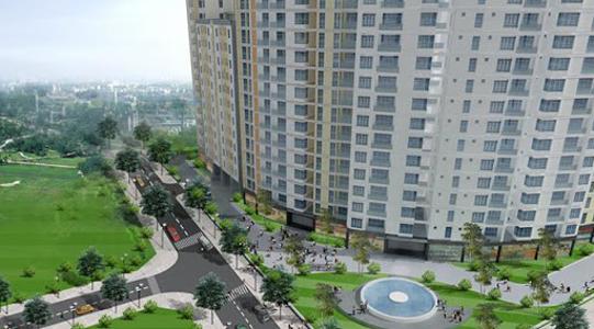 Him Lam Riverside, Quận 7 Căn hộ Him Lam Riverside tầng trung, hướng Tây, 2 phòng ngủ.