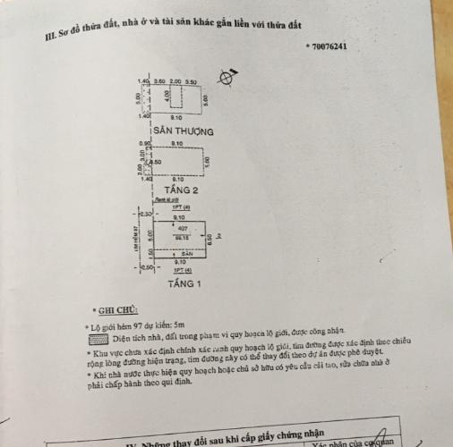 Bản vẽ nhà phố Quận Tân Bình Nhà phố diện tích 60m2 kết cấu 1 trệt 2 lầu, khu dân cư đông đúc.