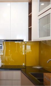 Phòng bếp Vinhomes Grand Park Quận 9 Căn hộ Vinhomes Grand Park tầng cao, kèm đầy đủ nội thất.