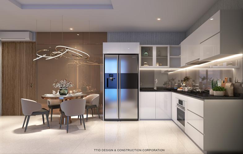 The Rivana - Phối cảnh thiết kế căn 2 phòng ngủ The Rivana